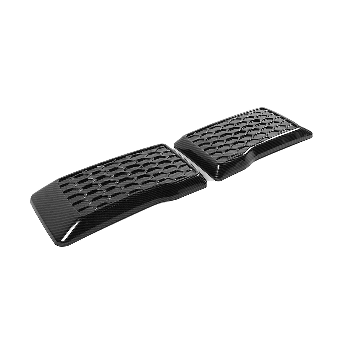 1 Чифт Накладки за защита предна броня от въглеродни влакна, хастар капак за Ford F150 2015-2020, Смяна на Външността на Ляво и на дясно