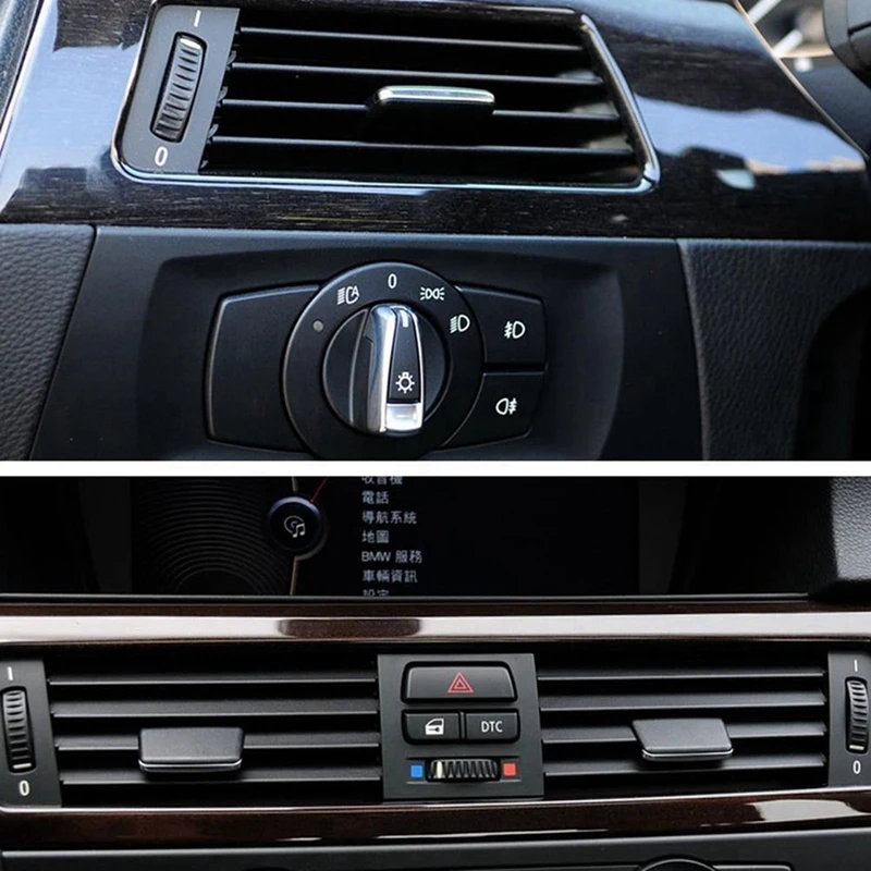 10X За BMW серия 3 E90 05-12 Здрав Комплект за ремонт на предни вентилационни отвори на климатика е с клипс за фиксатор