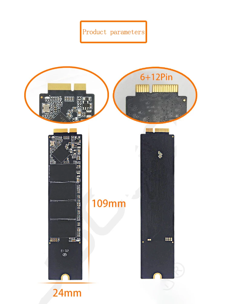 2023 Високоскоростен твърд диск M. 2 NVME SSD 500 GB 1 TB И 2 TB 4 TB SSD Твърд диск M2 Ssd sata 3, Приложими към Mac 2010/2012 air версия