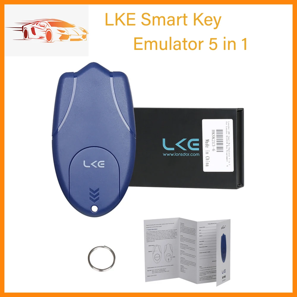 2023 Емулатор и смарт ключове Lonsdor LKE 5 в 1, За Программатора ключове LONSDOR K518S K518ISE Поддържа Автономен изчисляване Безплатна Доставка