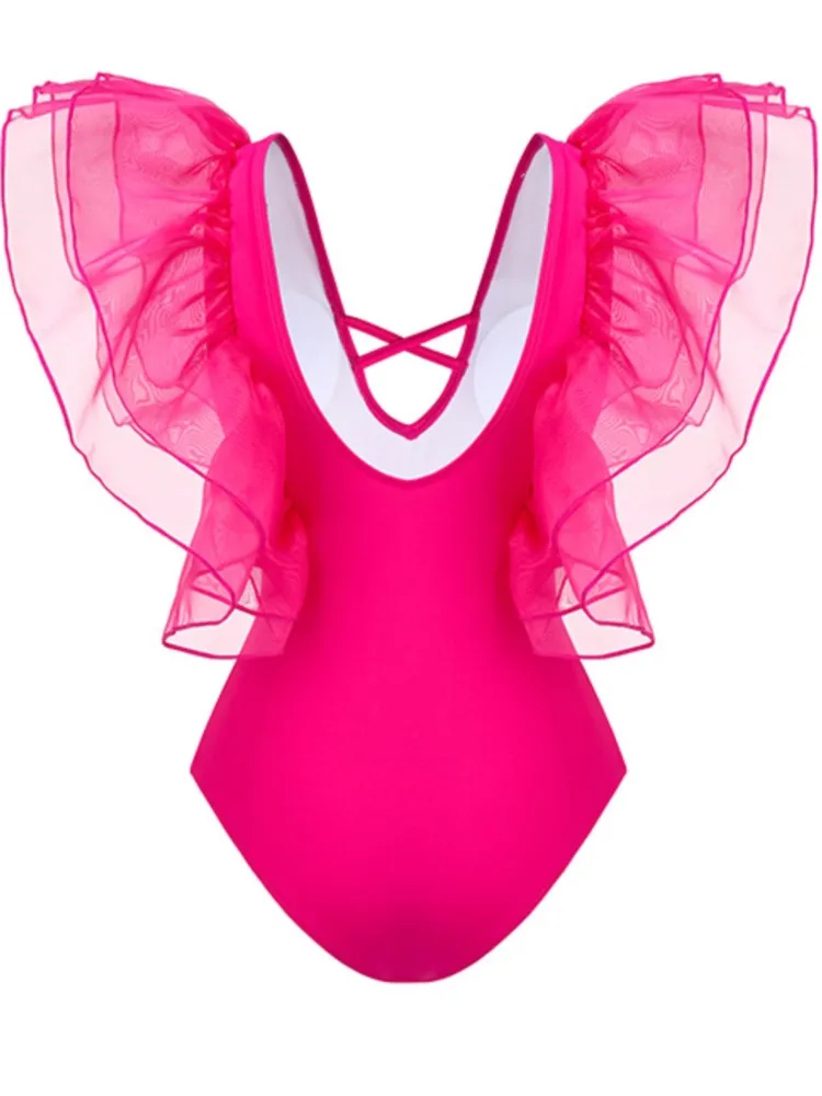 2023 Секси Жена цял бански, Бански костюми, Дамски обикновен Ремък повдигащ, Къпещите, Бански, Монокини, Бразилски бански костюми