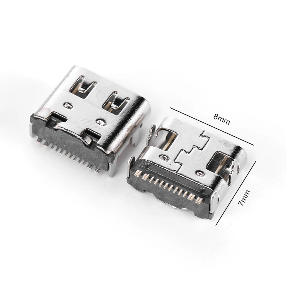 5 бр. Порт за Зареждане Type-C Конектор за зарядно устройство и Аксесоари за PS5 Контролер Type-C Интерфейс Конектор за зареждане на Храна