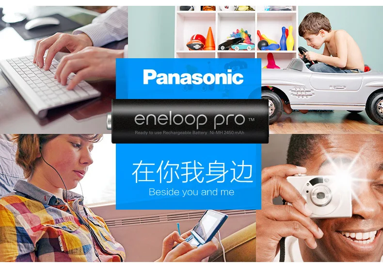 8-32 бр. акумулаторни батерии Panasonic Eneloop AAA 950 mah, произведени в Япония-зареждане на своите устройства
