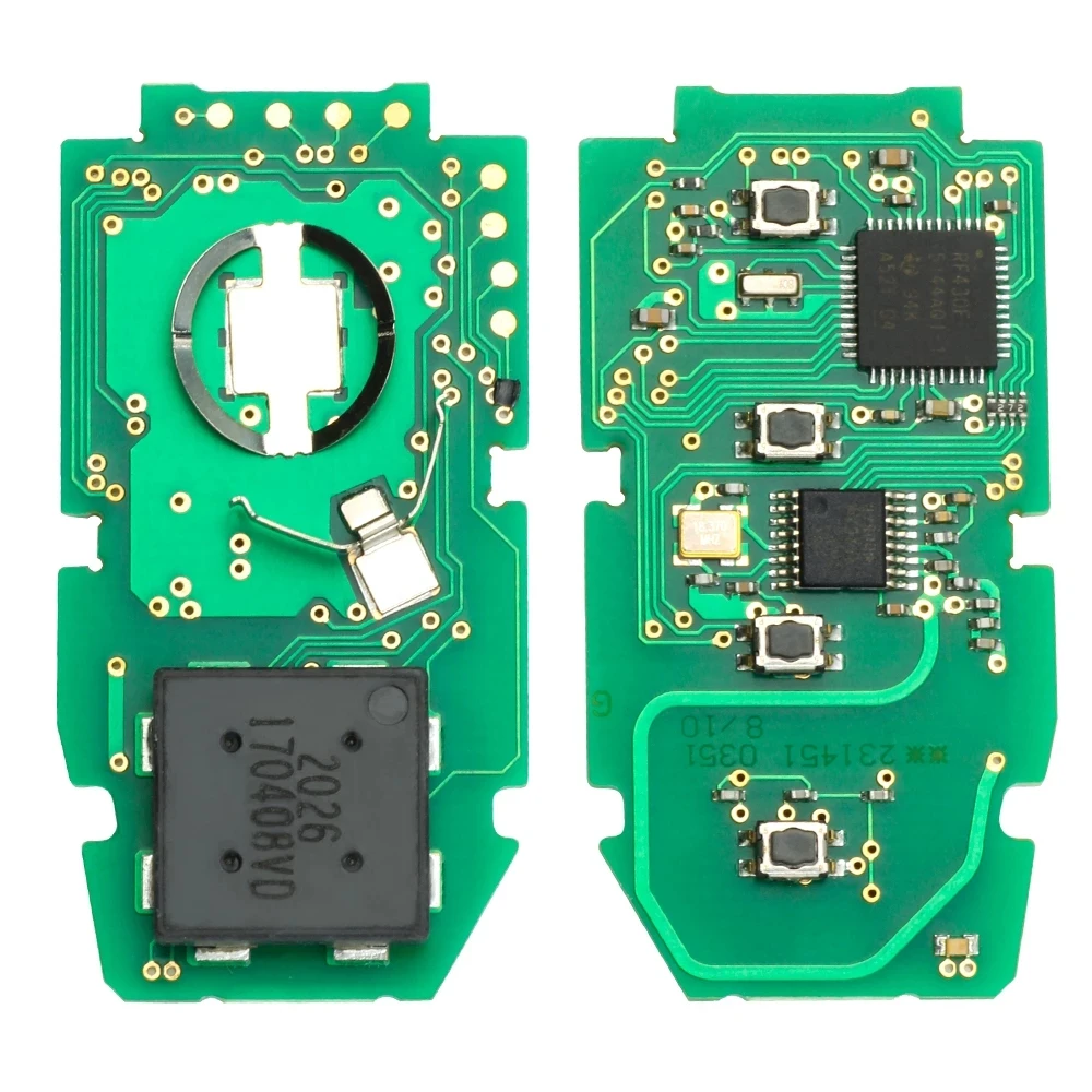 Ecusells Keyless Go Smart Remote Key 314,3 Mhz A9 чип 89904-06220, 89904-06240 FCC ID: HYQ14FBC 0351 за Toyota Camry 2018-2021