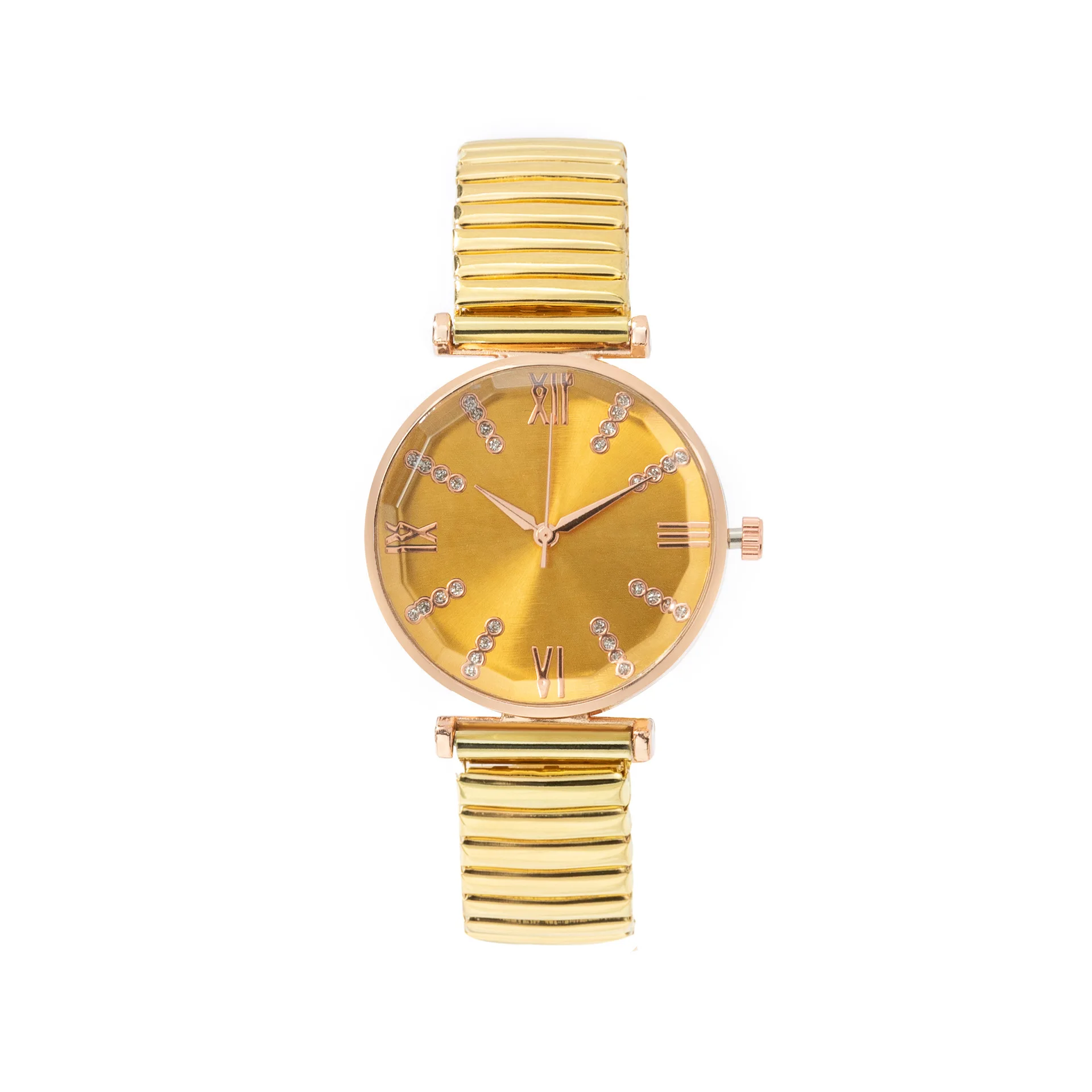 GUC-003 Висококачествени луксозни дамски часовници с диаманти, от стоманена лента, която не ръждясва и не избледнява, безплатна доставка