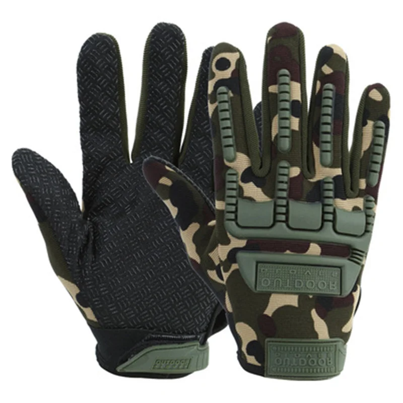 handschoenenSWAT, Солдатские велосипедни Ръкавици, Мъжки армейските бойни Тактически ръкавици на Пълен пръст, Камуфляжные Пейнтбольные военни ръкавици