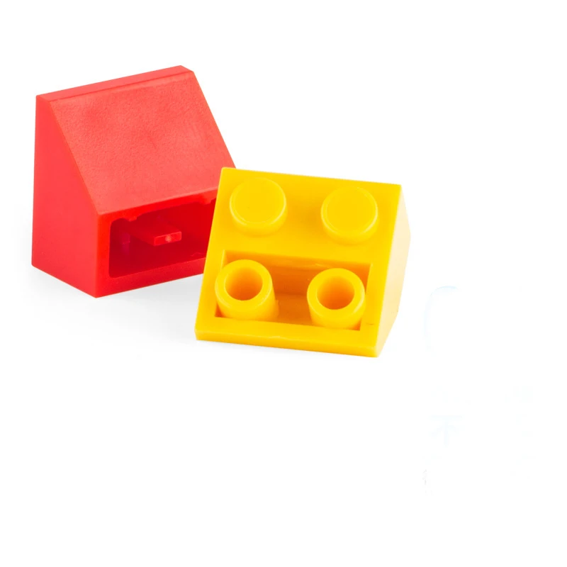 Moc 3660 КЕРЕМИДИ За ПОКРИВИ 2X2/45 мм Тухлени играчки, Съвместими С lego, 3660, Детски образователни Технически строителни блокове на 