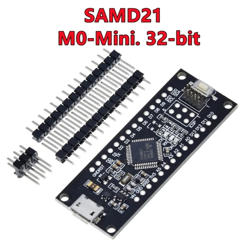 OFBK SAMD21 M0-Mini. 32-битовите контакти ARM Cortex M0 распаяны. за Arduino