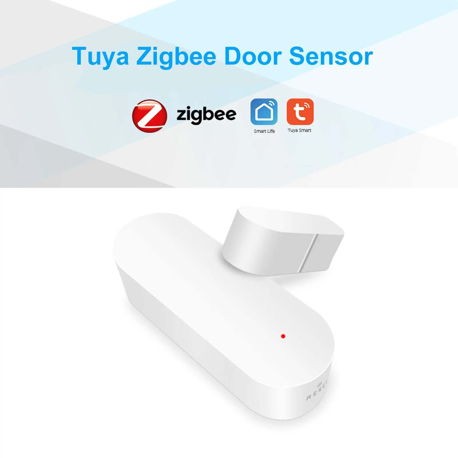 wifi врата магнитна аларма безжична врата и прозорец ключ zigbee сензор за автоматизация на умен дом връзка сцена