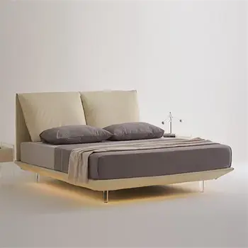 Плаващ легло от кожата с уши на слон, италиански минималистичен улей, по-Добра главна спалня