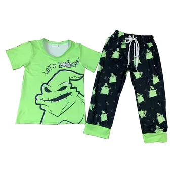 Бутик за дрехи за момчета на Хелоуин, Бебешки Дрехи, Комплекти за момчета с зелен Дизайн от Картун 
