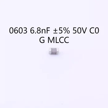 4000 бр./ЛОТ CGA3E2C0G1H682JT0Y0N Кондензатор 0603 6,8 nf ±5% 50 В C0G MLCC
