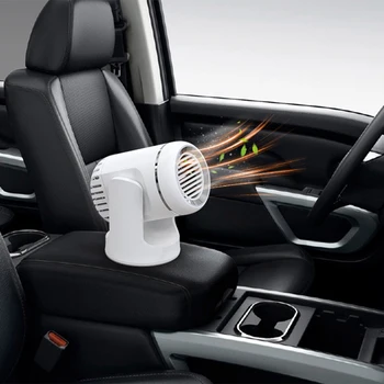 Нагревател на предното стъкло на превозното средство с ниско ниво на шум за пътуване в кола, зимно прозорец, защита от замъгляване, Нагревател за размразяване, почистване на въздуха