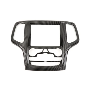 Тампон на автомобилна GPS навигационната лента за Jeep Grand Cherokee 2014-2018, Аксесоари от ABS-въглеродни влакна
