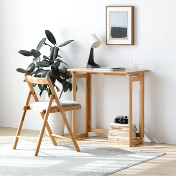Съвременните дървени трапезни столове, Сгъваеми за Почивка Минималистичные трапезни столове с възглавници, мебели Nordic Reception Silla Comedor WZ50DC