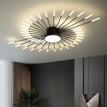 led плафониери за осветление на хола и хола лилаво на тавана лампа текстилен тавана лампа лампиони за капачки лампи