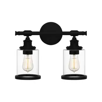 2-Клиенти матово черна лампа