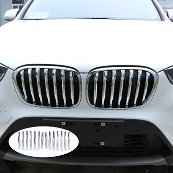 Етикети към предната радиаторна решетка на BMW X1 F48 2016-2019 20i 25i 25le Auto Външни аксесоари