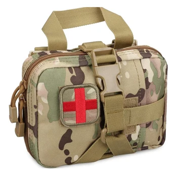 Быстросъемная чанта за оказване на първа помощ, носи етикет за услугата чанта, Molle, Амфибийный Тактически Медицински комплект, EMT, EDC, за оцеляване, IFAK, Лов