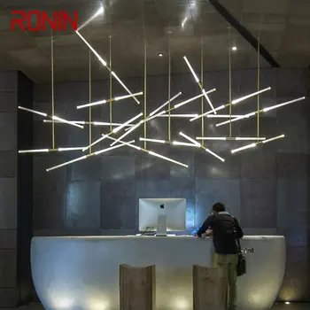 Подвесное Осветление в Скандинавски стил RONIN LED Модерна и креативна персонални художествена полилей Декор за дома, на рецепцията на хотела