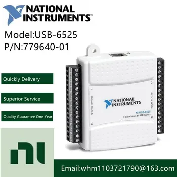 NI USB-6525 779640-01 16-канален 60 В, 8 твърди реле, 8 цифрови i / o устройства с изолация канали между входа