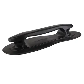 MagiDeal 1бр 22,2 см Черна PVC Повдигаща се Дръжка-парапет/части за Плавателни с Шипове за Надуваеми Лодки, Гумени лодки, Водни ски спортове