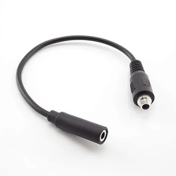 3,5 мм стерео жак за слушалки с резба съединение, удлинительный Aux кабел, аудио кабел, предаване ред с винт-гайка