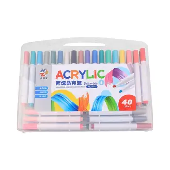 Детски маркери, химикалки, за рисуване, арт маркер, Водоустойчив цветни маркери, Гладка ярки Безопасни детски маркери за colorization керамика