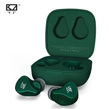Слушалки KZ Z1 TWS, Двойни магнитни Динамични игри слушалки с докосване, Шумоподавляющая Bluetooth-съвместима спортни слушалки