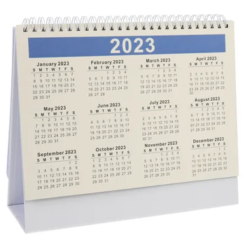 2023 Календар Спирала, Декор за вашия работен плот на Магнитното Месечно Украса За Хладилника, Джобно 2024