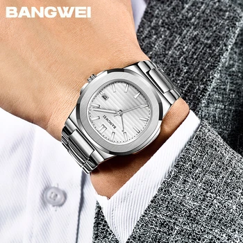 LIGE, висок клас марка, луксозни кварцови часовници за мъже, модерен бизнес водоустойчив светещи мъжки часовници, Ежедневни, спортни ръчни часовници с хронограф