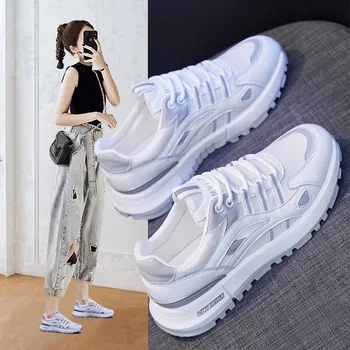 INS/дамски пролетно новост 2023, дишаща студентски универсална спортни обувки, Дамски корейската версия, Дамски обувки