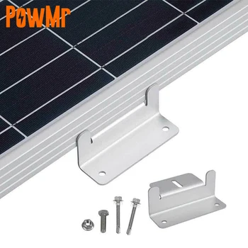 Скоба за слънчеви панели PowMr от алуминиева сплав, подходящи за отвеждане на топлината, антикоррозийный за слънчевата система