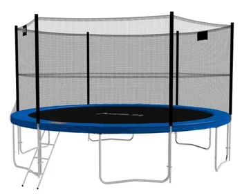 продажба на едро на батут с мрежа, висококачествен батут на открито за деца, продажба с търговска цел на trampolines размер на 8 метра