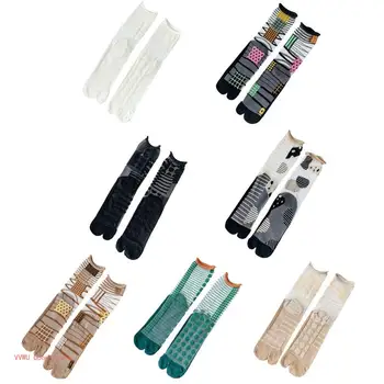Дамски Чорапи-кимоно от фибростъкло с разцепени пръсти, Асиметрични трикотаж носочные изделия от фина мрежа