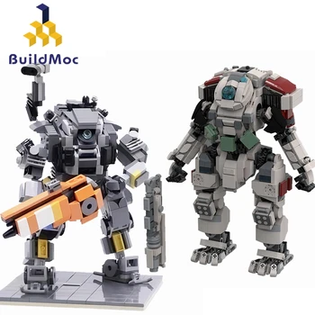 Buildmoc Titanfalled 2 Scorch Йонен клас Титан Мех Robots MOC Набор от Градивни елементи и Комплекти Играчки за Деца, Детски Подаръци, Играчки Тухли