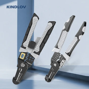 KINDLOV Устройство за Източване на Кабели, Стригане, Многофункционални Ремонтни Ножици, Електрически Клещи За отстраняване на бои, Професионални инструменти за ремонт