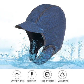 Неопреновая шапчица за защита на главата, преносима шапчица за гмуркане, лека износостойкая, морозостойкая, бързосъхнеща за практикуване на сърф