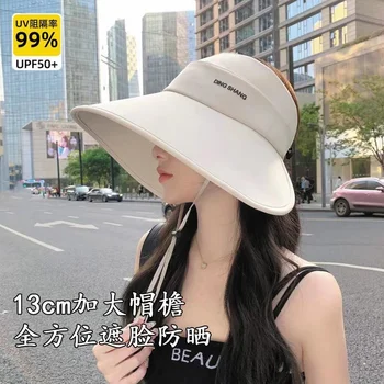 Слънцезащитна шапка с кръгово крем можете да използвате през лятото, за да скрие лицето си. Шапка-кофа с кухи горна част от ултравиолетовите от ледената коприна