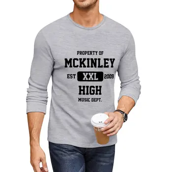 Новата собственост на музикалния отдел McKinley High - Дълги тениски Радост, спортни ризи, възвиси тениски, мъжки високи тениски