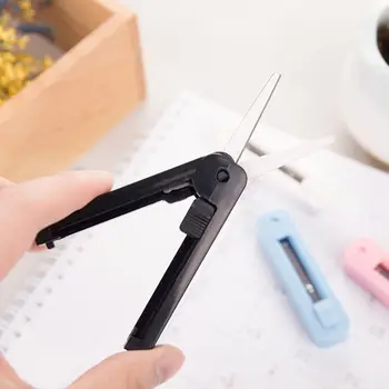 Инструменти за рязане на хартия в училище офиса, Изделия ръчна изработка, Мини-Ножици, Безопасни сгъваеми ножици