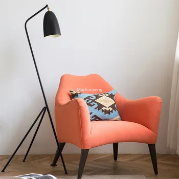 Дизайнерски ретро лампа в хола, творчески мобилен метална лампа в помещението, лесни декорации за дома De Lampe Chevet