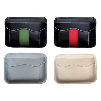 Чанта-органайзер за съхранение в страничен джоб на столчето за кола, Универсална засаждане на здрав автоматичен джоб за съхранение на графичната конзола, врати, седалки за кола