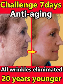 Ефективна анти стареене на серум за лице против бръчки