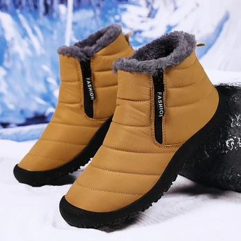 Зимни обувки, мъжки градинска топло памучен обувки, зимни плюшен мъжки обувки, Зимни обувки, Мъжки зимни обувки, Мъжки зимни обувки за мъже