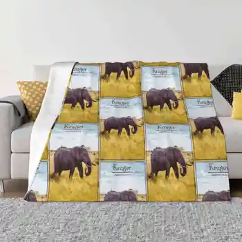 Национален парк Крюгер Меко топло лесно доловими одеяло Южна Африка Дивата природа, Сафари за слонове в Африка Лъв е Бозайник Жираф