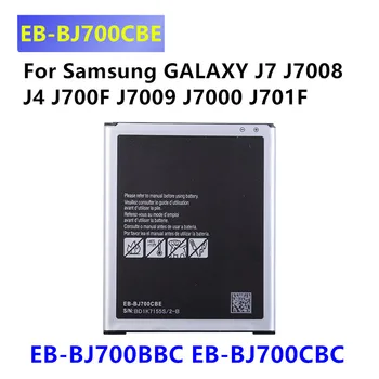 Оригинална Батерия EB-BJ700BBC EB-BJ700CBE EB-BJ700CBC 3000 mah За Samsung GALAXY J7 J7008 J4 J700F J7009 J7000 J701F NFC + Инструменти