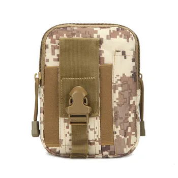 Военен вентилатор, тактическа поясная чанта, подвесная чанта за спорт на открито, тактически колан, поясная чанта, чанта за мобилен телефон с диагонал 5,6 инча