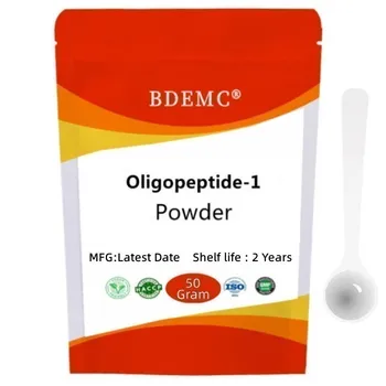 Прах Oligopeptide-1 за избелване на кожата / слънцезащитен крем / премахва фините линии и бръчки / се противопоставя на стареенето и акне