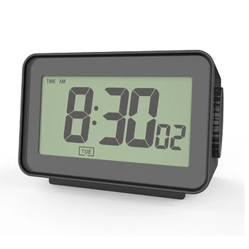 Digital alarm clock, LCD часовници за спални, Електронни настолни часовници с висока температура, За дома, спални, офис